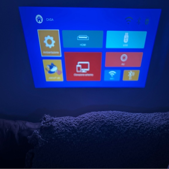 JOWLURK Mini Projector with WiFi and Bluetooth, Native 1080P - Picture 1 of 16